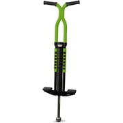 Pogo Stick for Kids Age 10 & up Green - for Boys, Girls, Teens & Adults 80 to 160 Lbs - Easy Grip Rubber Handle Master Jumper Pogo Sticks - High Jumping Kids Pogo Stick