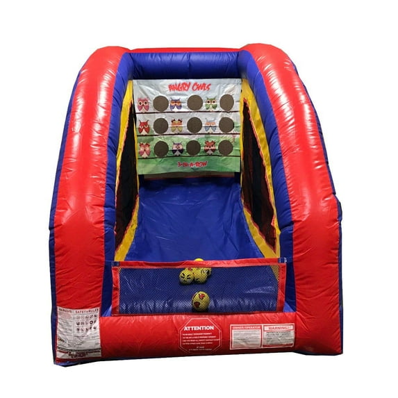 Pogo UltraLite Commercial Inflatable Air Frame Game, Angry Owls