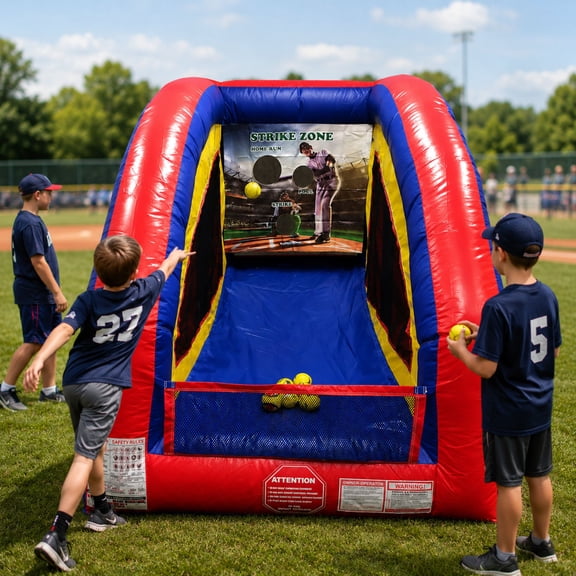 Pogo UltraLite Commercial Inflatable Air Frame Game, Baseball