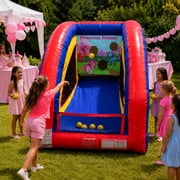 Pogo UltraLite Commercial Inflatable Air Frame Game, Princess Ponies