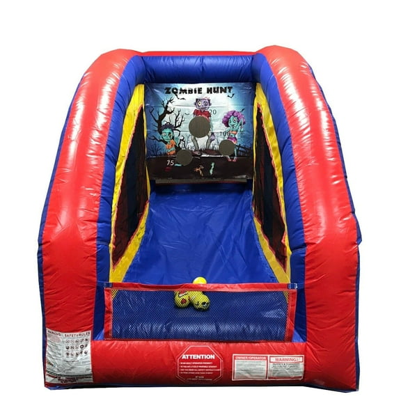 Pogo UltraLite Commercial Inflatable Air Frame Game, Zombie Hunt