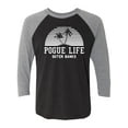 thumbnail image 1 of Pogue Life Unisex 3/4 Sleeve Baseball Raglan Tee, 1 of 3