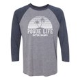 thumbnail image 1 of Pogue Life Unisex 3/4 Sleeve Baseball Raglan Tee, 1 of 2