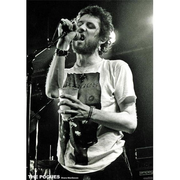 Pogues Shane Shane Mcgowan Poster Print, 24 x 36