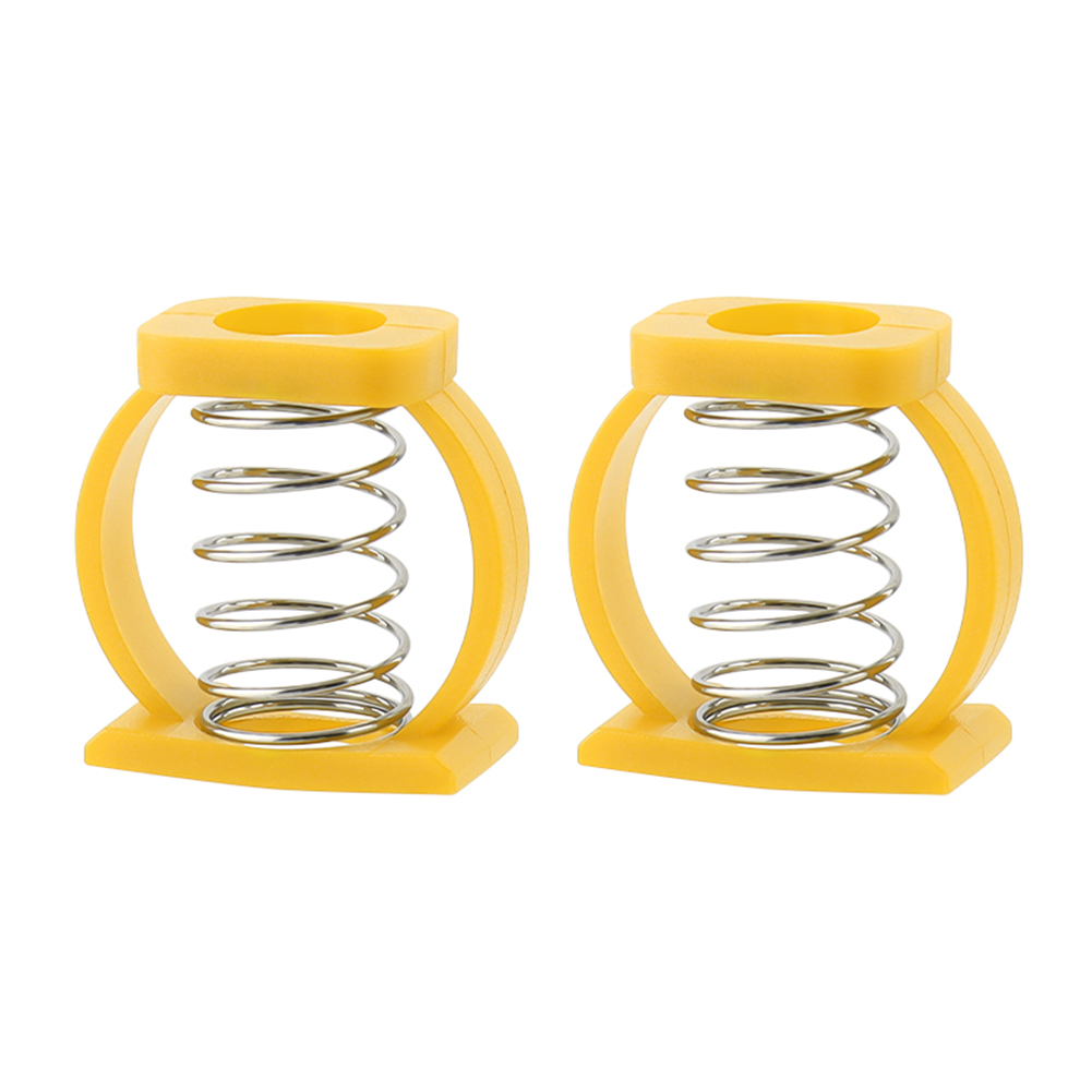 Anwangda 2 Pezzi C Buckle Parallelizer Per Bici Pieghevole Brompton: Molla In Plastica E Metallo, Ricambio Arancione