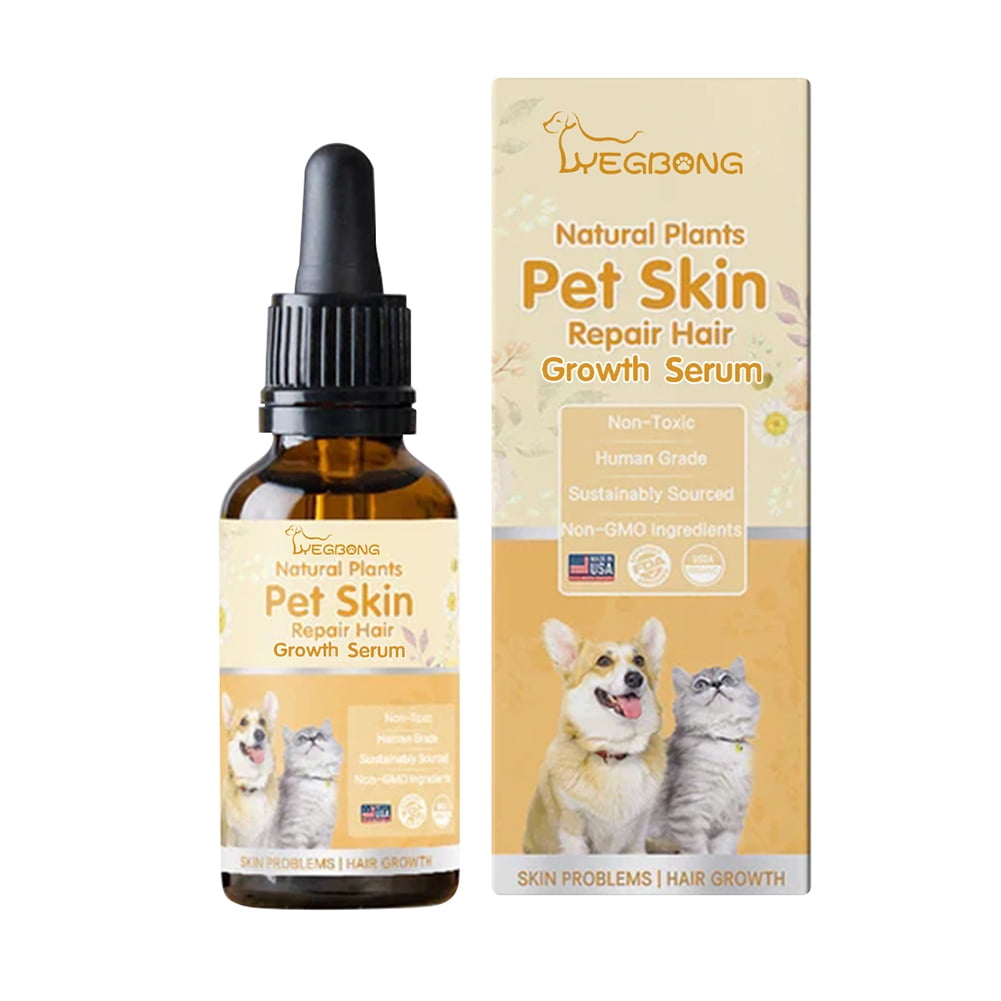 Pohot 30ml Fur Care Serum Natural Allergy Relief Serum Antiitch Pet
