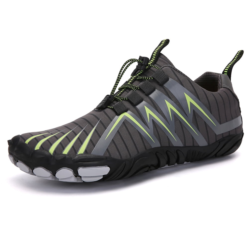 Pohot Aqua Shoes Breathable Diving Sneaker Wading Shoes for Lake Hiking (grey 38)