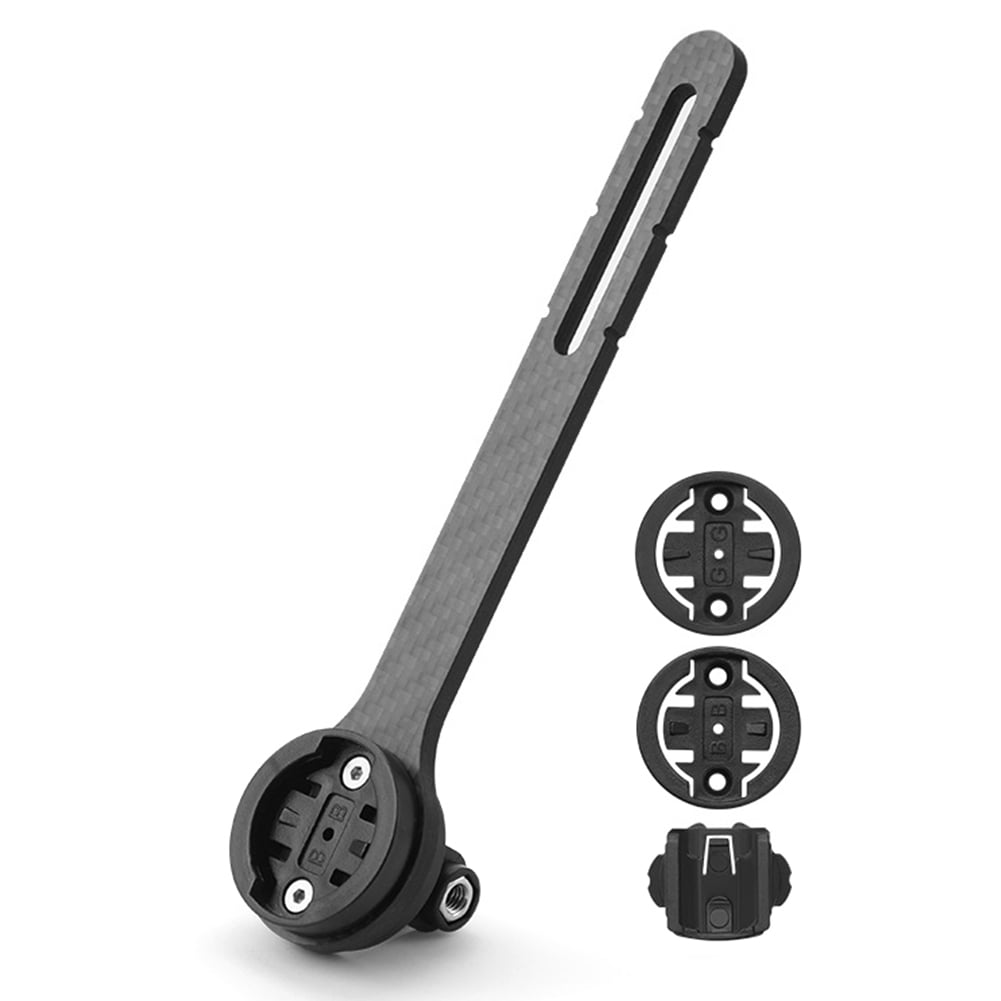 Bicycle Computer Holder Carbon Fiber Road Bike Stopwatch Speedometer