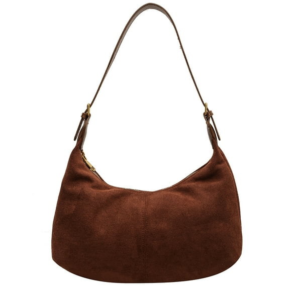 Pohot Hobo Bag for Women Adjustable Strap Crossbody Bag with Inner Pocket Shoulder Bag Zipper Handbag for Work Travel