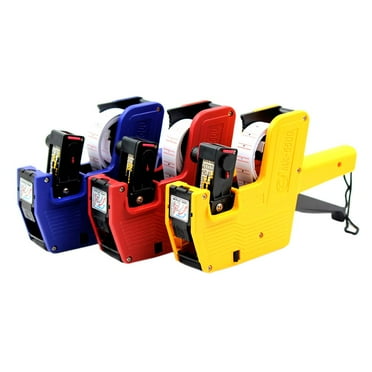 Pohot MX-5500 Label Maker Pricing Gun 1 Line Label 8 Digits Label Maker Pricing Gun Kit 1 Ink Plastic Random Color for Retail Shop Grocery Store for Office
