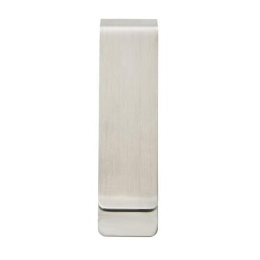 Pohot Mini Purse Paper Money Clips Stainless Steel Wallet Dollar Cash Clamp Anti-lost Bifold Money Clamps Reusable Durable Simple for Outdoor Travel