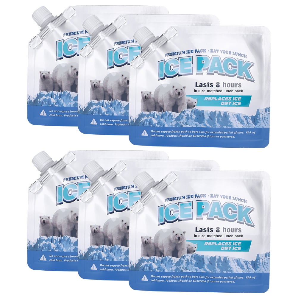 Pohot Reusable Ice Packs Up To 48 Hours Cooler Ice Packs Long Lasting