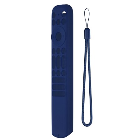 Pohot Silicone Cover with Lanyard Protective Cover Shell Anti Slip Television Remote Cover for TCL Q6 Q7 QM8 S4 S3 Series TV Remote Control
