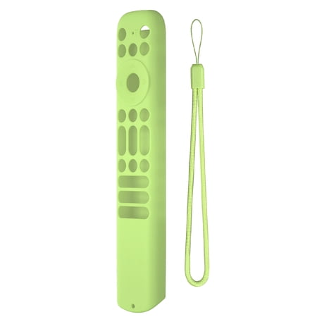 Pohot Silicone Cover with Lanyard Protective Cover Shell Anti Slip Television Remote Cover for TCL Q6 Q7 QM8 S4 S3 Series TV Remote Control