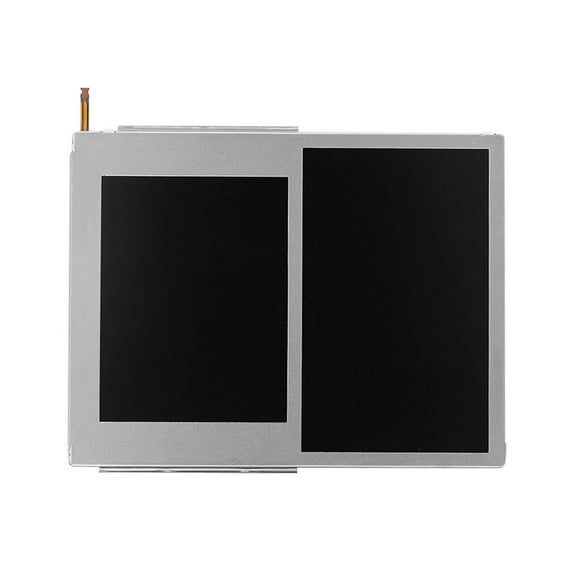 Upper Lower Screen Repair Parts Game Console Lcd Screen Easy Installation Wear-resistant for 2ds Game Console