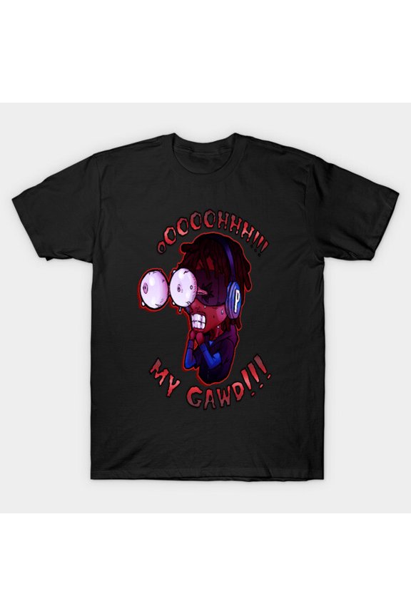 Poiised Creepy VR Tee Virtual Reality Horror Video Gaming Streamer Unisex T-Shirt, up to size 3XL.