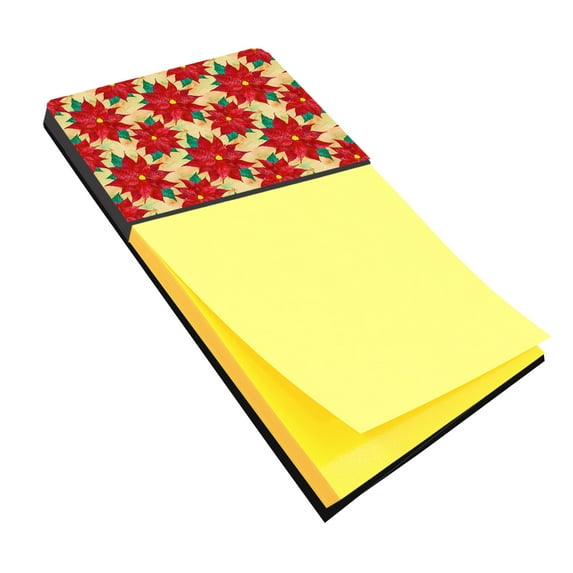 Poinsetta Christmas Sticky Note Holder