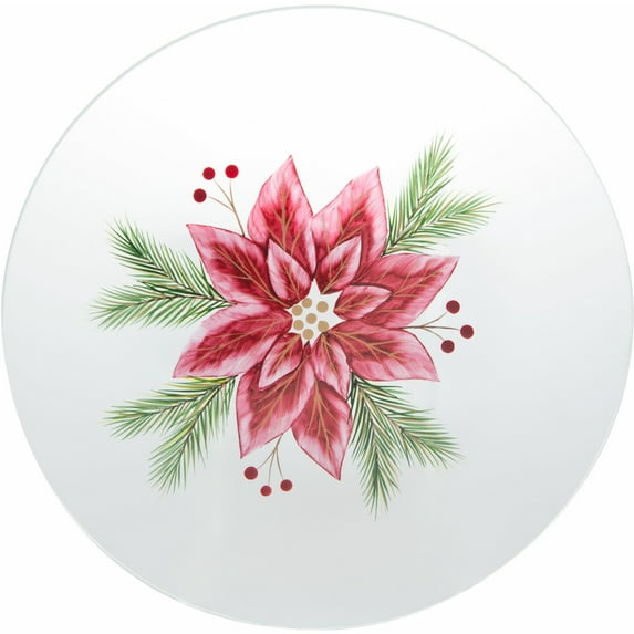 Poinsettia - Candle Tray
