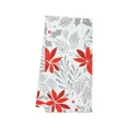 thumbnail image 1 of Poinsettia Christmas Printed Kitchen Towel, 1 of 1