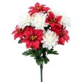 thumbnail image 1 of Poinsettia & Mum Bush x12, 1 of 1
