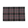 thumbnail image 1 of Poinsettia Plaid Woven Placemats Set of 6, 13" x 19", 1 of 6