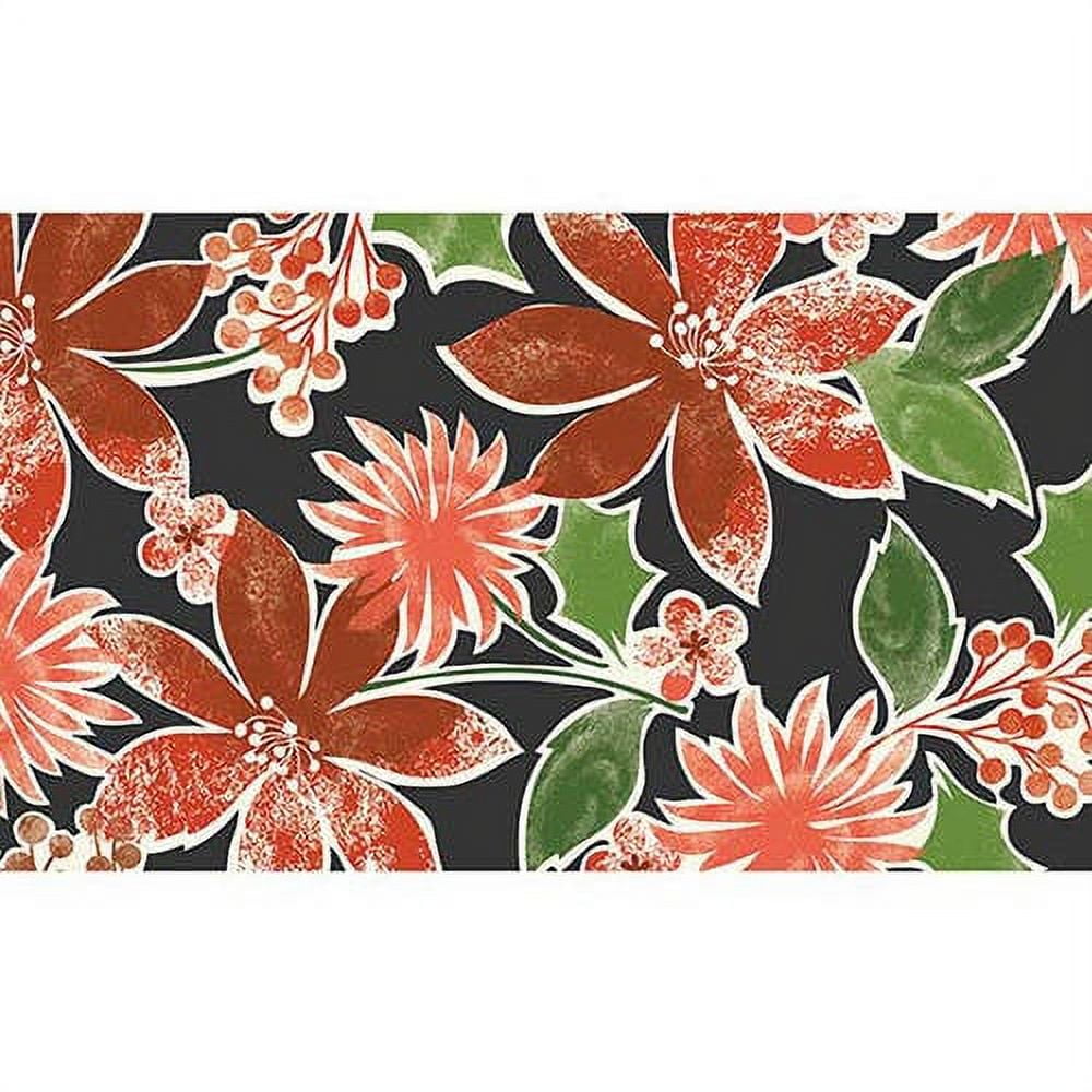 Poinsettia Pop Doormat