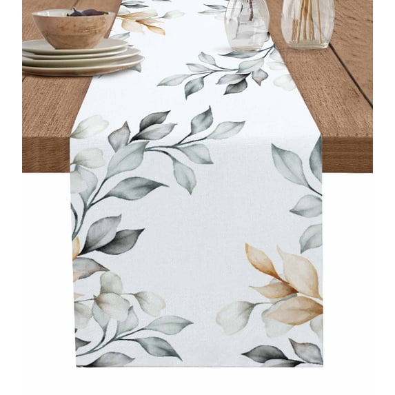 Poinsettia Red Christmas Table Runner Seasonal Winter Xmas Holiday Kitchen Dining Table ration Indoor Outdoor Party r