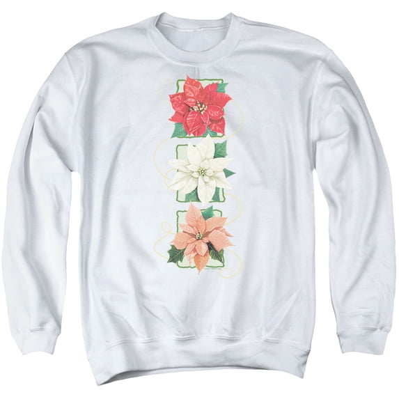 - Poinsettias - Crewneck Sweatshirt - Small