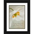 thumbnail image 1 of Poinski, Dianne 13x18 Black Ornate Wood Framed with Double Matting Museum Art Print Titled - Spring Bonnet Trust, 1 of 4