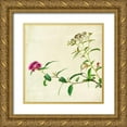 thumbnail image 1 of Poinski, Dianne 15x15 Gold Ornate Wood Framed with Double Matting Museum Art Print Titled - Vntage Pink 2, 1 of 4