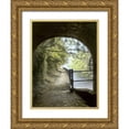 thumbnail image 1 of Poinski, Dianne 15x18 Gold Ornate Wood Framed with Double Matting Museum Art Print Titled - Shrewley Tunnel, 1 of 4
