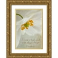 thumbnail image 1 of Poinski, Dianne 17x24 Gold Ornate Wood Framed with Double Matting Museum Art Print Titled - Spring Bonnet Trust, 1 of 4