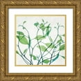 thumbnail image 1 of Poinski, Dianne 26x26 Gold Ornate Wood Framed with Double Matting Museum Art Print Titled - Rendezvous I, 1 of 4
