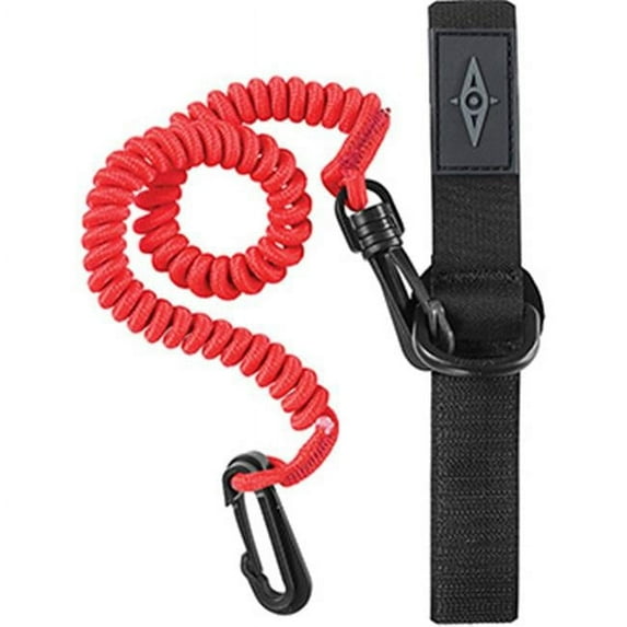 Point 65 Sweden Kayak/Canoe Paddle Leash - Secure Your Paddle with Style in Red