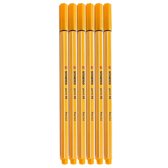 Point 88 Pens orange, no. 54 (pack of 20)