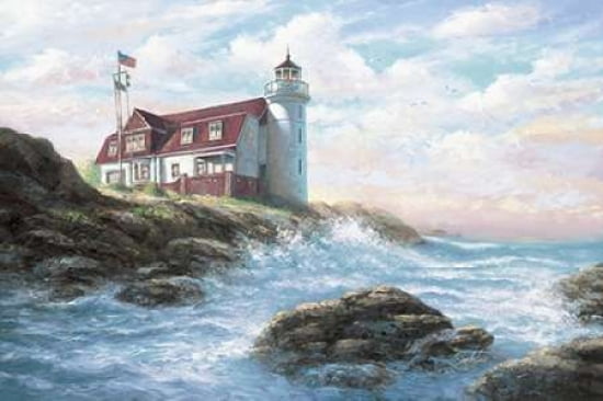 Point Betsie Light Canvas Art - Sambataro (24 x 36)