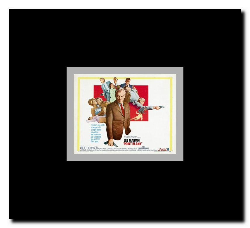 Point Blank Framed Movie Poster