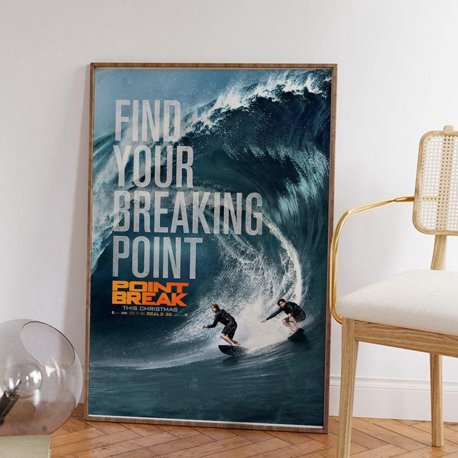Point Break Movie Poster, Action Movie Poster - MULTIPLE SIZE, UNFRAMED ...