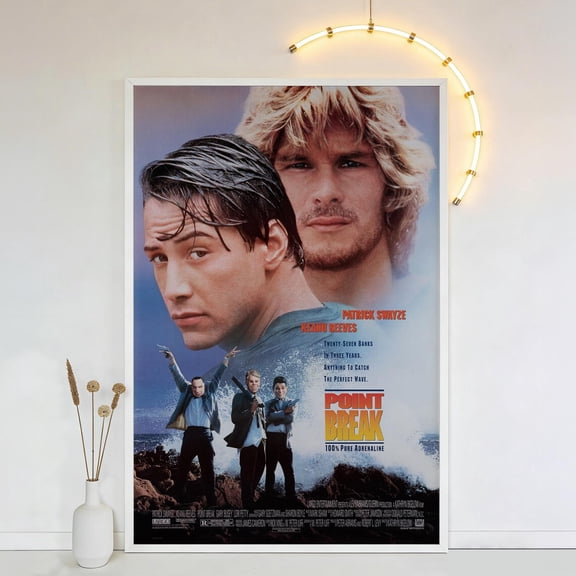 Point Break Movie Poster, Art Print, Unframed Paper Poster 8x10in