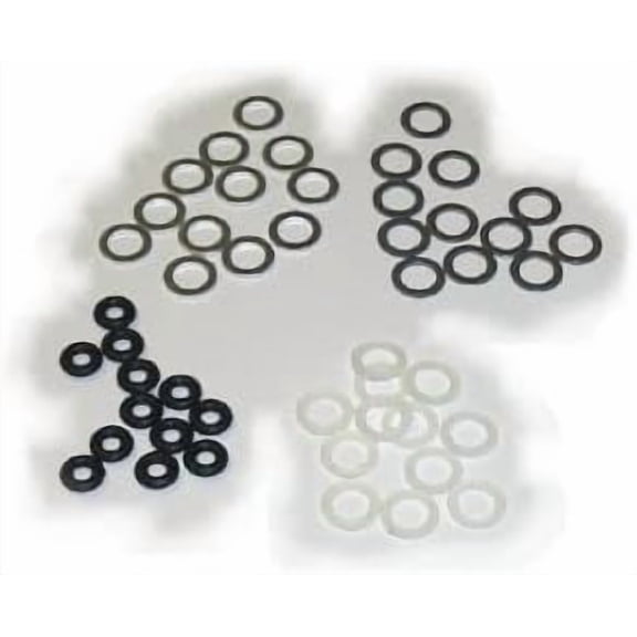 Point & Broadhead Lock WASHERS - AIDS in Broadhead Alignment - Keeps Point from LOOSENING -by Cir-Cut Products - 1 Dz. -