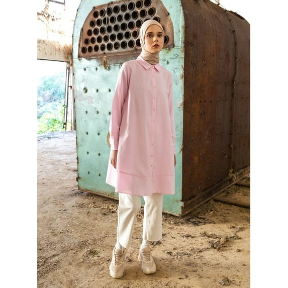 Point Collar - Blouses - Refka