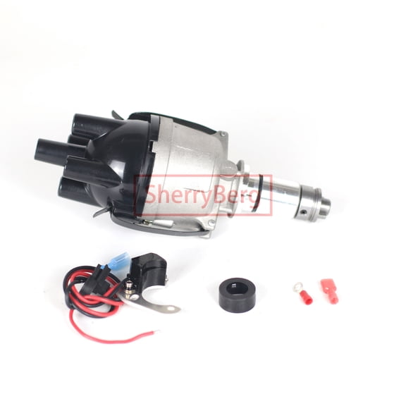 Point Dis. Only-Electronic Ignition Kit, 23D4 Points Distributor, Electric Distributor for Classic Car, Lucas 25D4 and 23D4