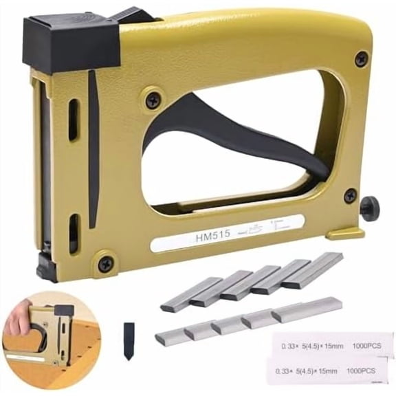 Point Drivers for Picture Framing with 2000 Refill Points, Picture Frame Stapler Framing Point Driver, Picture Frame Point Driver Picture Framing Tools for Artist Framing Paintings and Pictures