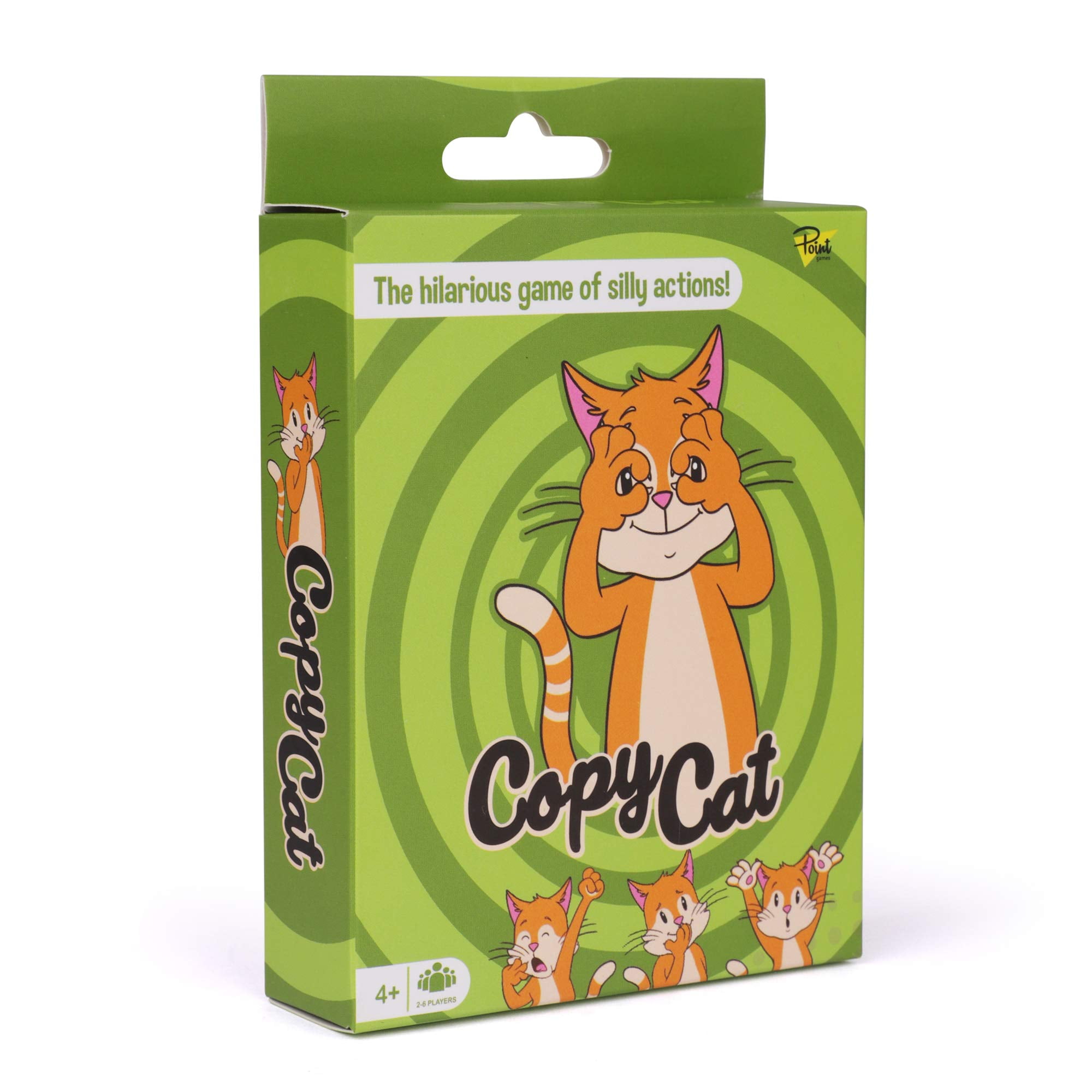 Point Games Copy Cat Card Game - Face and Body Expression and