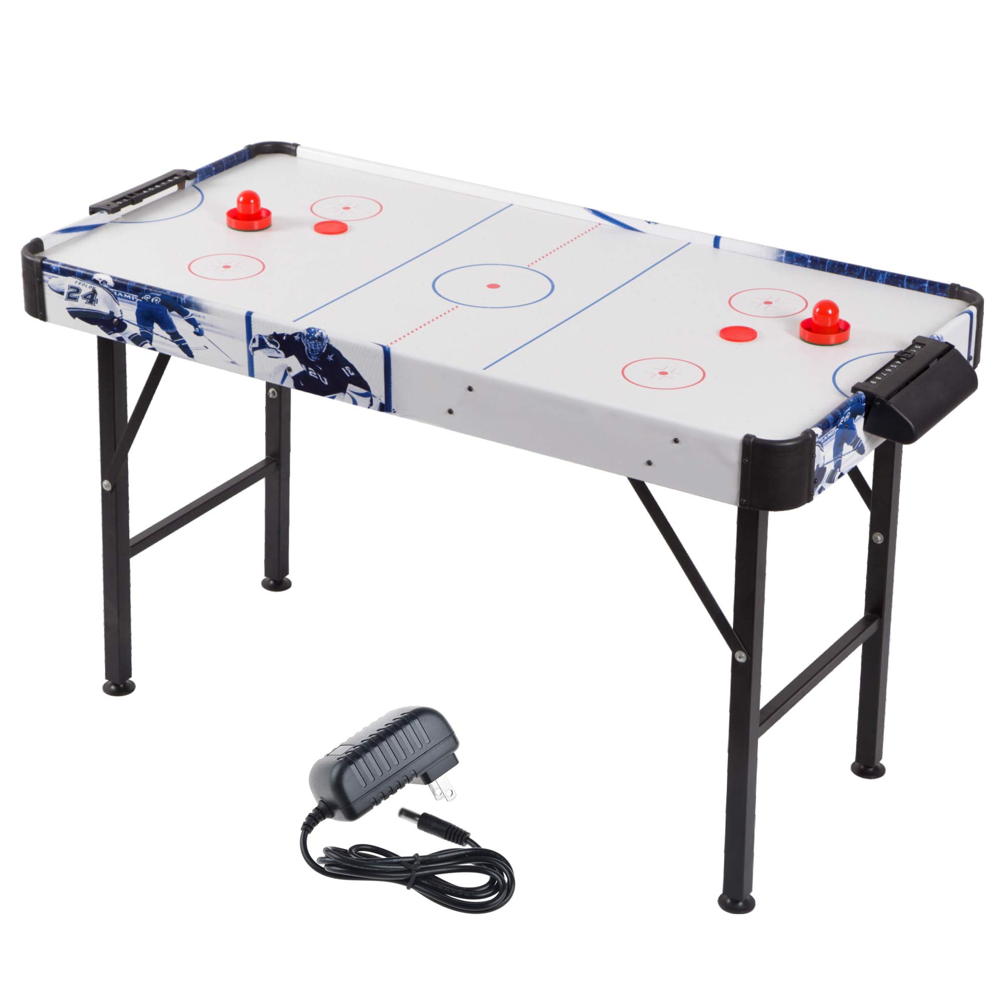Electric hockey store table