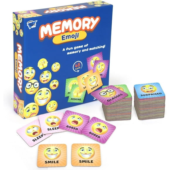 Point Games Memory Game for Kids, Matching Card Games, Flash Cards - Educational Toys - Preschool Learning - Birthday Gift for Boys & Girls Ages 3+