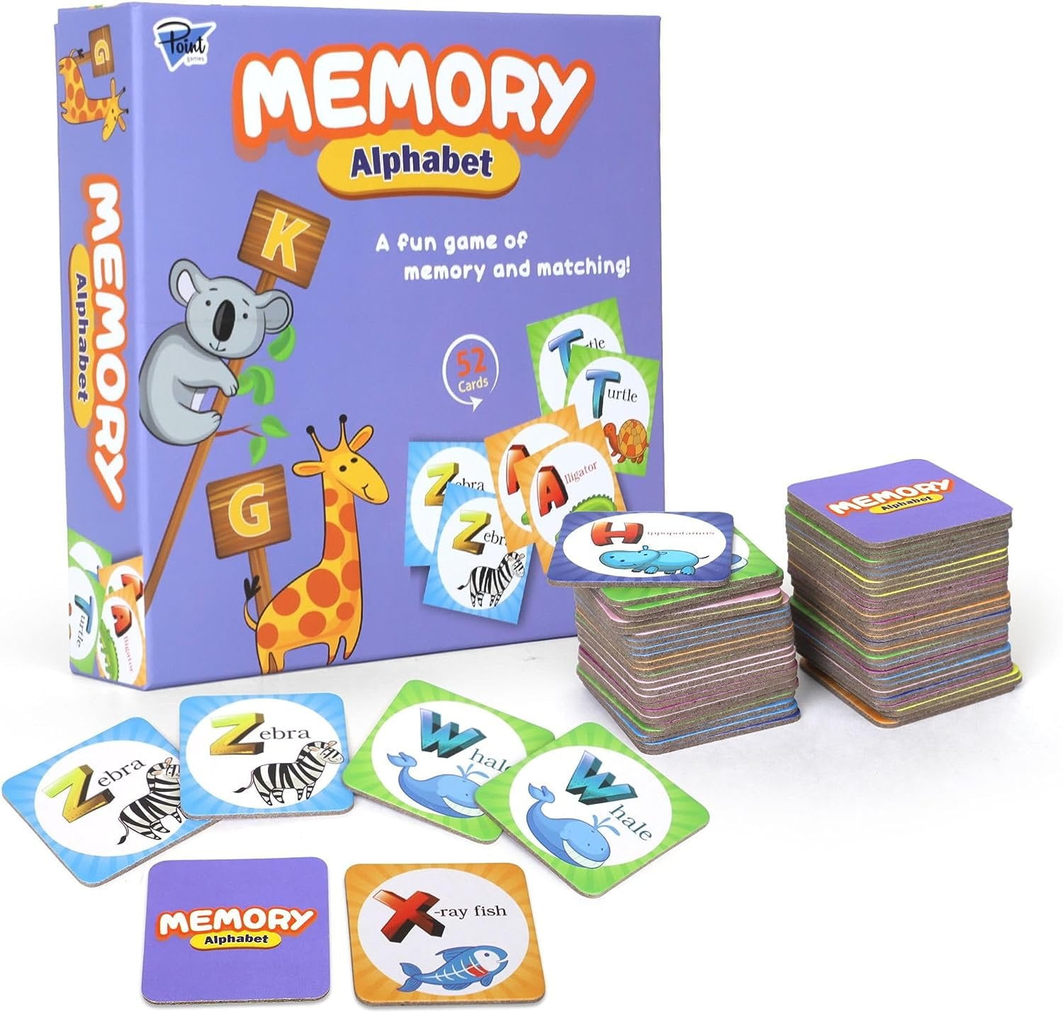 Point Games Memory Match Card Game A game of memory, matching and