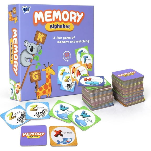 Point Games Memory Match Card Game: A game of memory, matching and hours of fun! -Colorfully designed with exciting images kids love -Encourages playful development and STEM learning -Recommended...