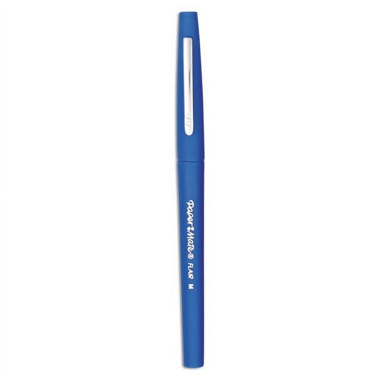 Porous Point Pen, Stick, Medium 0.7 mm, Blue Ink, Blue Barrel, Dozen Porous Point Pen, Stick, Medium 0.7 mm, Blue Ink, Blue Barrel, Dozen