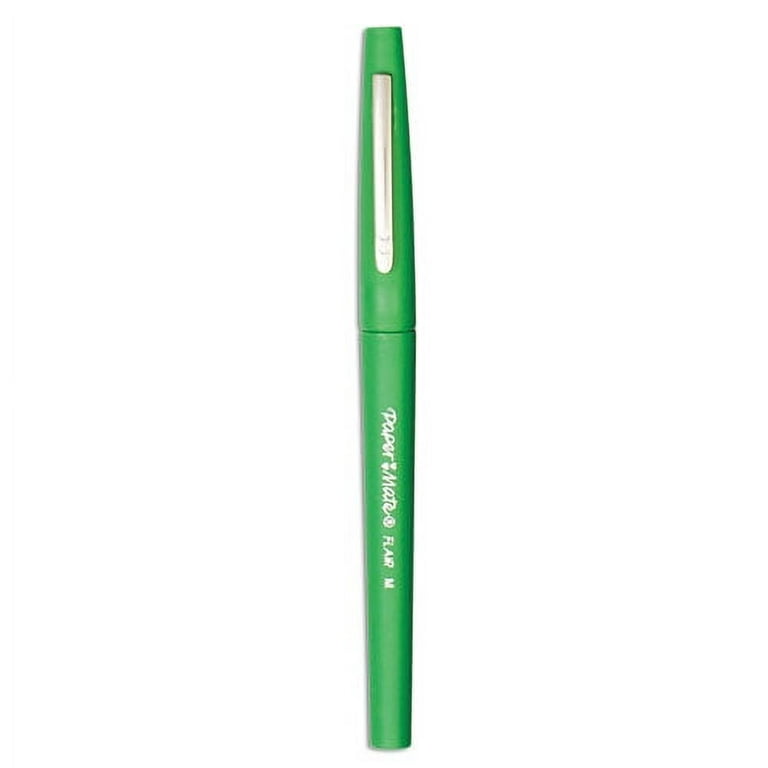 Flair Felt Tip Porous Point Pen, Stick, Extra-Fine 0.4 mm, Assorted